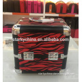 Professional Fashion 3 Color Good Quality Aluminum Cosmetic Case for Nail Makeup Tools Carrying